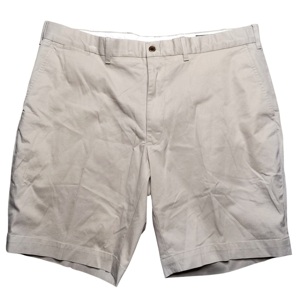 Polo Golf Ralph Lauren Mens Light Khaki Shorts Size 38 Cotton Twill With Stretch